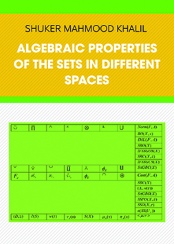 Algebraic Properties  Of The Sets In Different  Spaces